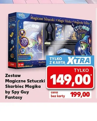 Zestaw Magiczne Sztuczki Skarbiec Magika by Spy Guy Fantasy promocja w Kaufland