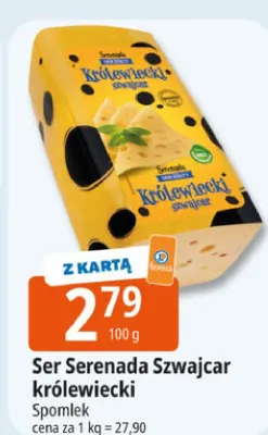 Ser Serenada Szwajcar królewiecki promocja w Leclerc