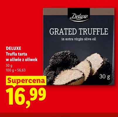 Trufla tarta w oliwie z oliwek Deluxe promocja w Lidl