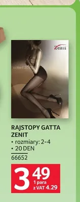 Rajstopy Gatta Zenit 20 DEN promocja w Selgros
