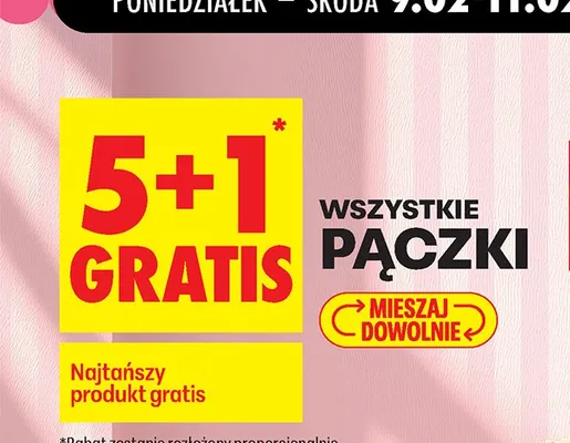 Wszystkie pączki 5+1 GRATIS promocja w Biedronka
