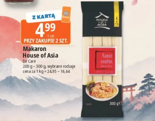 Makaron House of Asia promocja w Leclerc