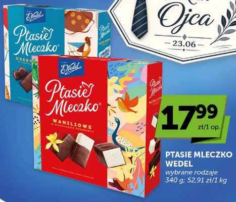 Ptasie Mleczko czekoladowe E.Wedel promocja w Euro Sklep