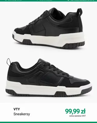 Sneakersy VTY promocja w Deichmann