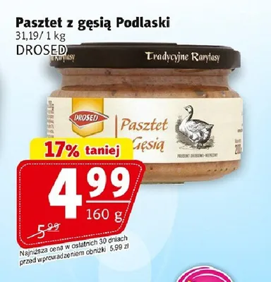 Pasztet z gęsią Podlaski promocja w Prim Market