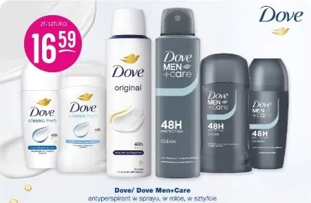 Antyperspirant w aerozolu, w sztyfcie, w żelu Dove promocja w Drogerie Jasmin