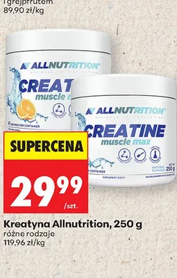 Kreatyna Allnutrition promocja w Biedronka