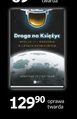 Komiks Droga na Księżyc Apollo 11 i marzenia o lotach kosmicznych oprawa twarda promocja w Empik