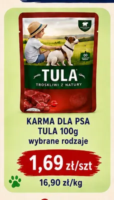 Karma dla psa Tula promocja w emma MARKET