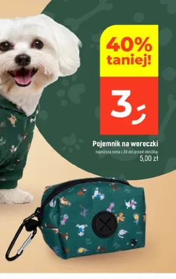 Pojemnik na woreczki promocja w Dealz