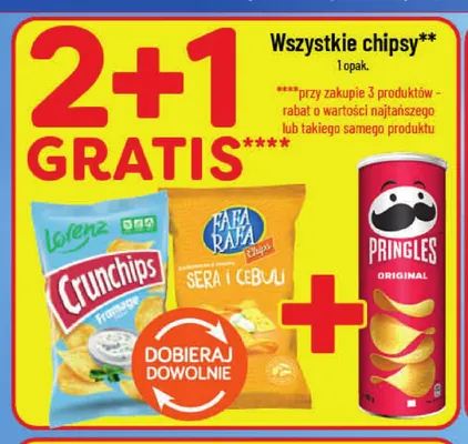 Chipsy Pringles Original promocja w POLOmarket