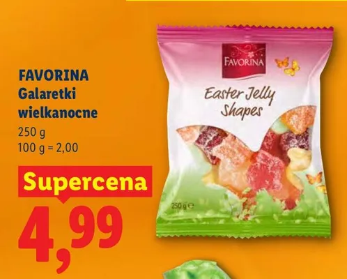 Galaretki wielkanocne promocja w Lidl