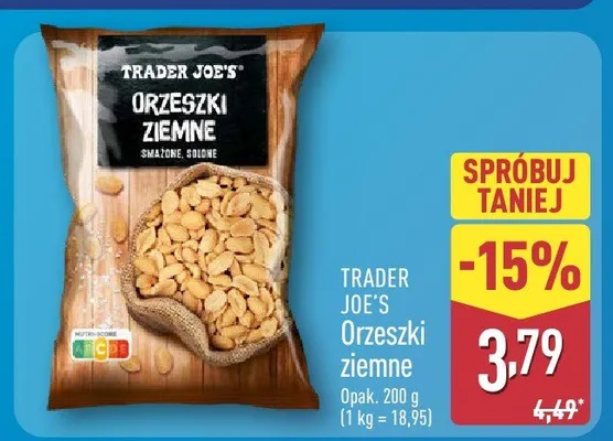 Orzechy ziemne promocja w Aldi