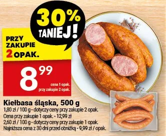 Kiełbasa śląska promocja w Twój Market