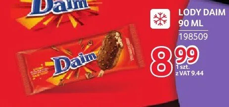 Lody Daim 198509 promocja w Selgros