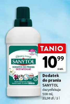 Dodatek do prania dezynfekuje promocja w Intermarche