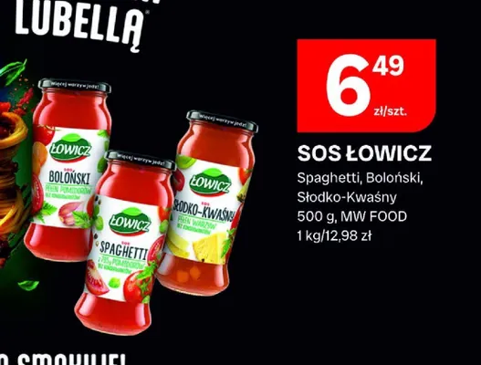 Sos Boloński Łowicz promocja w Chorten