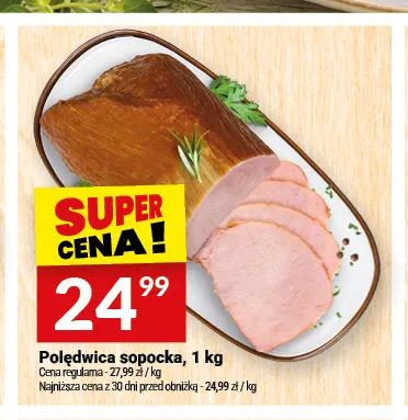 Polędwica sopocka Białecki Wędzarnia promocja w Twój Market
