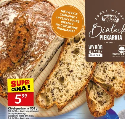 Chleb pradawny Białecki promocja w Twój Market