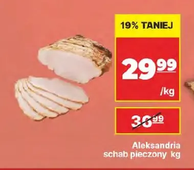 Schab pieczony Aleksandria promocja w API Market