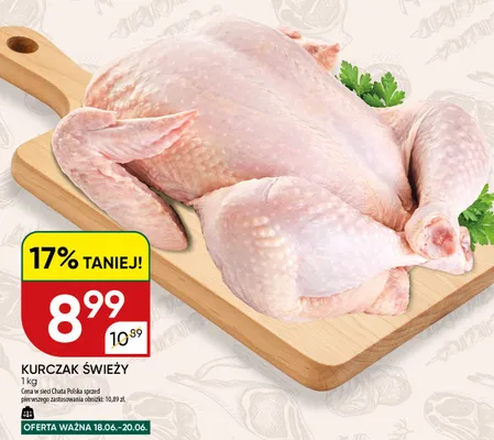 Kurczak świeży promocja w Chata Polska
