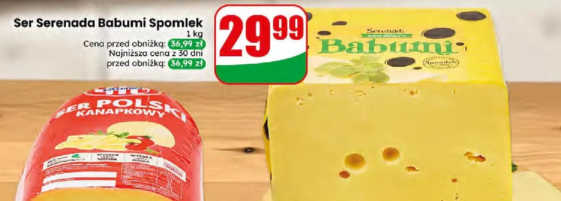 Ser Polski Kanapkowy promocja w Dino