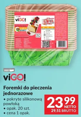 Foremki do pieczenia jednorazowe pokrycie silikonowa powłoką promocja w Makro