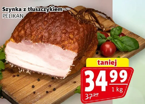 Szynka z tłuszczykiem Pelikan promocja w Prim Market