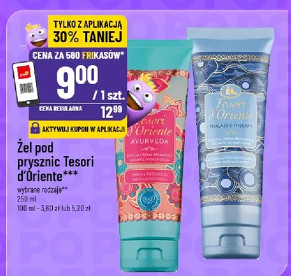 Żel pod prysznic Tesori d'Oriente Ayurveda promocja w POLOmarket