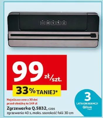 Zgrzewarka Q.5832 promocja w Auchan