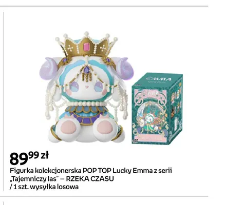Figurka kolekcjonerska POP TOP Lucky Emma z serii Tajemniczy Las Rzeka Czasu promocja w Empik