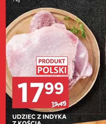 Udziec z indyka z kością promocja w Stokrotka