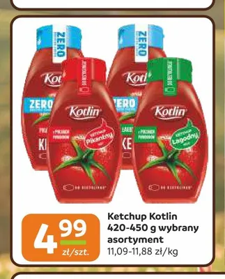 Ketchup Kotlin bez dodatku cukru promocja w Społem Częstochowa