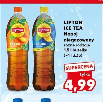 Napój niegazowany Lipton Ice Tea promocja w Kaufland