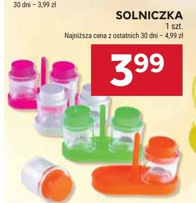 Solniczka promocja w Stokrotka