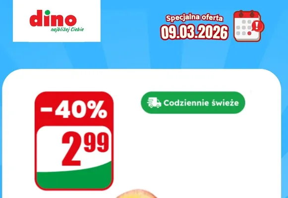Jabłko promocja w Dino