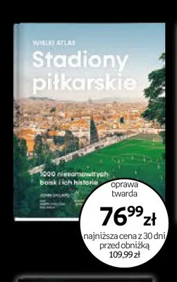 Książka Wielki Atlas Stadiony piłkarskie oprawa twarda promocja w Empik