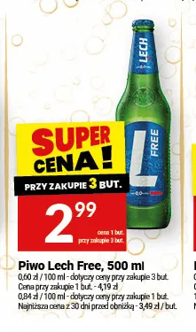 Piwo bezalkoholowe Lech promocja w Twój Market