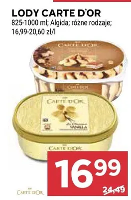 Lody różne rodzaje promocja w Stokrotka