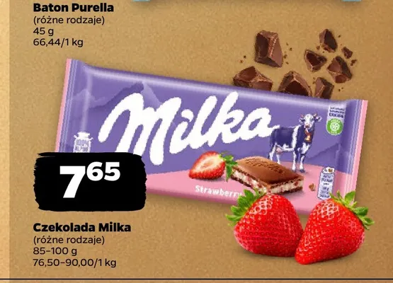 Czekolada Milka promocja w Netto