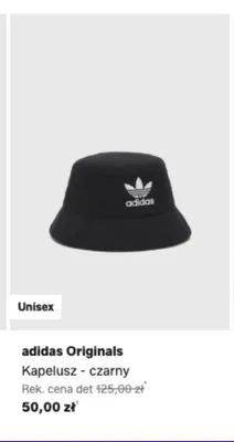 Kapelusz adidas Originals czarny promocja w Lounge by Zalando