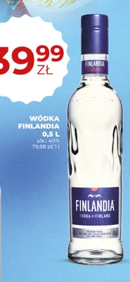 Wódka Finlandia promocja w Duży Ben