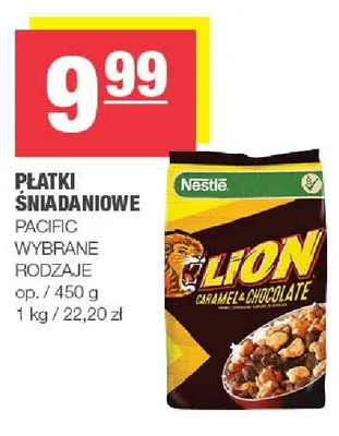 Płatki śniadaniowe Lion Caramel & Chocolate promocja w SPAR