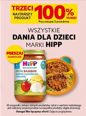 Dania dla dzieci promocja w Kaufland