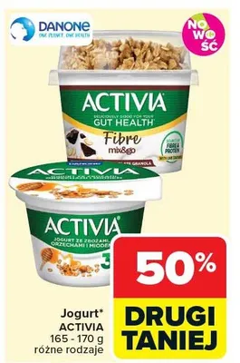 Jogurt activia promocja w Carrefour
