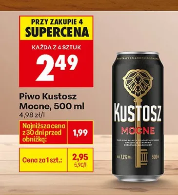Piwo promocja w Biedronka