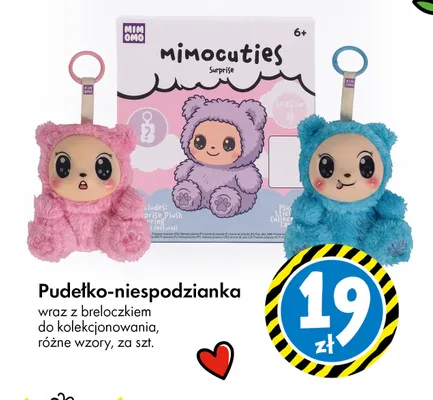 Pudełko-niespodzianka z breloczkiem do kolekcjonowania, różne wzory promocja w Tedi