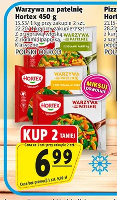 Warzywa na patelnię Hortex z przyprawą włoską promocja w Prim Market