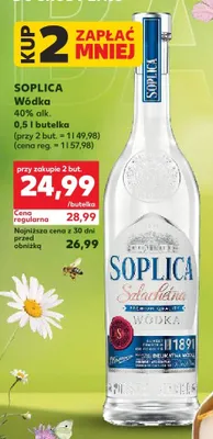 Wódka Soplica Szlachetna 40% alk. promocja w Kaufland