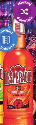 Piwo Desperados Red promocja w Dino